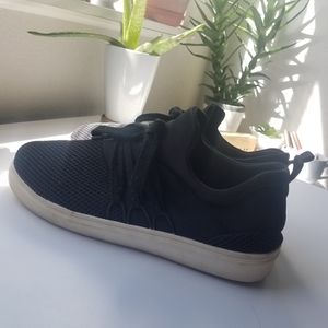 Black sneakers